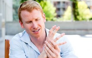 Sore hand, sore hands - causes, ailments, what causes pain in hands