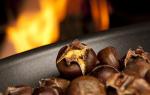 How to cut chestnuts before roasting.