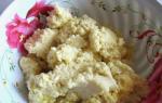 Frittelle salate con porridge di grano: ricetta e metodo di preparazione