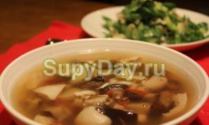 Рецепти супу із заморожених грибів Як зварити грибний суп із заморожених грибів