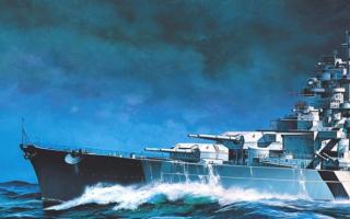 The death of the “Tirpitz” is inglorious.