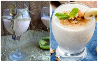 This oat cocktail protects you from congestion and diabetes Milkshake with oat plastics for weight loss